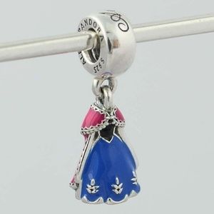 Pandora Disney Anna's Dress Frozen Princess Charm
